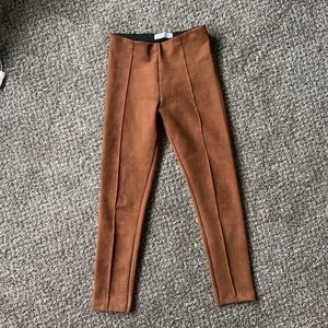 Zara Suede Legging